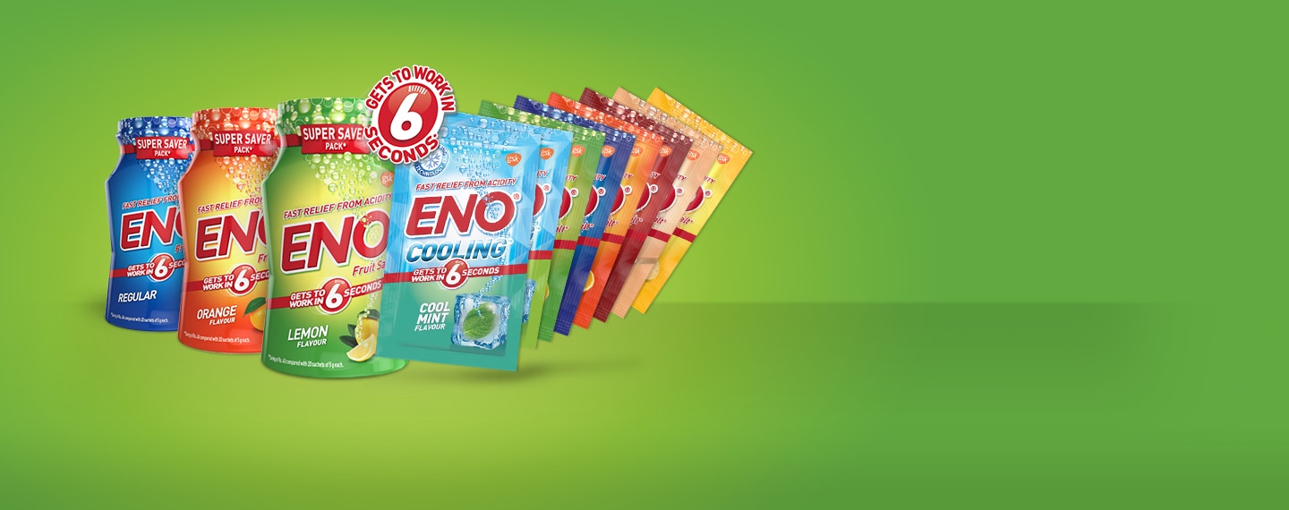 Fast Relief from Acidity ENO®