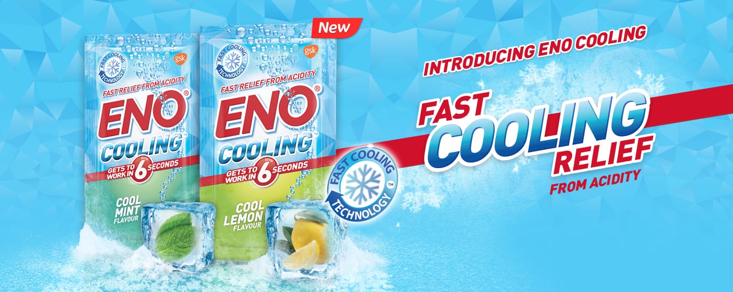 Fast Relief from Acidity ENO®